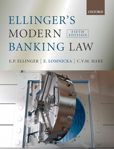 Ellinger modern banking - banking, law