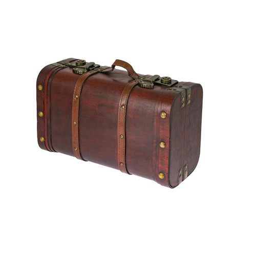 Wooden treasure chest box - treasure,