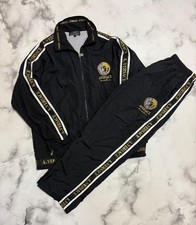VERSACE Black Jersey Set