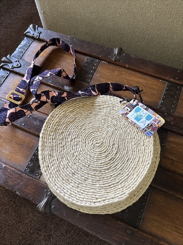 Handmade woven round bag - handmade,