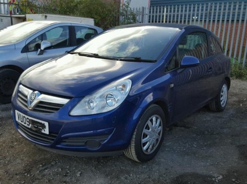 Vauxhall corsa blue 3 - vauxhall,