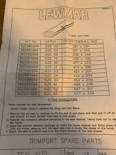 Lewmar / 360580999 / TP Seal