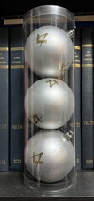 Masonic Christmas Bauble set of three in tubes Freemasonry