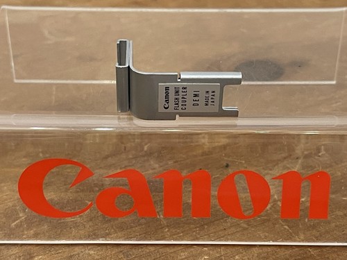Canon flash unit coupler for - unit,