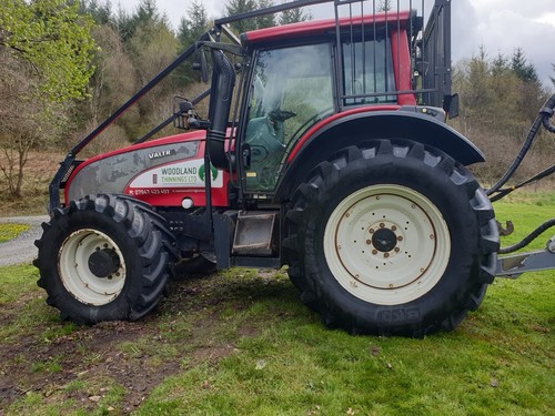 Valtra t151 forestry tractor - valtra,