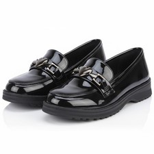A2Z 4 Kids Girls Black Patent