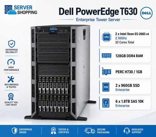 Dell poweredge t630 - t630, 2x