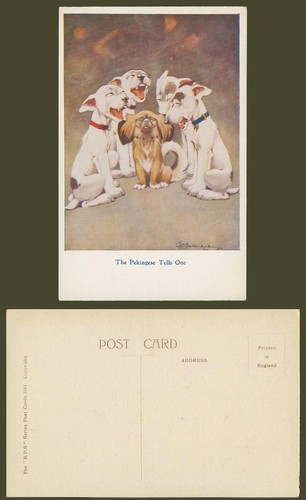 Bonzo dog studdy c1920 - studdy,