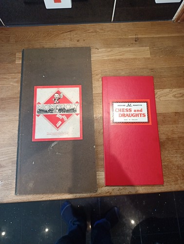 Vintage monopoly chess and - vintage, &