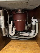 InSinkErator Evolution 100 S Food Waste Disposal Unit - Red (‎78531H-ISE)