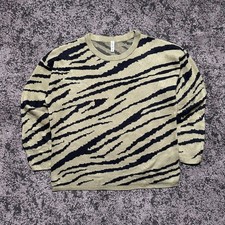 Tiger Stripe Knit Sweater –