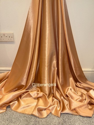 Meter peach gold - 1, crepe