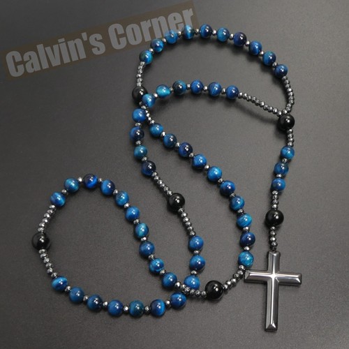 Blue tiger eye black - eye,