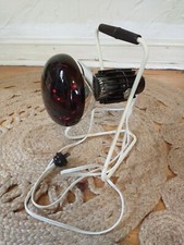 Vintage 1960s Infraphil Philips Bakelite/Metal Infrared Heat Lamp Desk Lamp