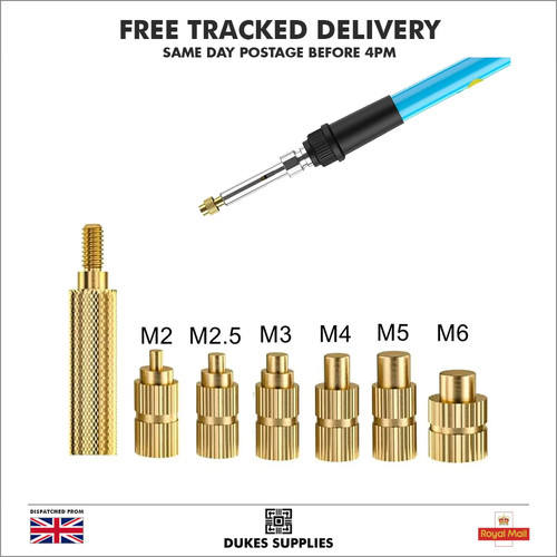 Heat set insert soldering - insert,