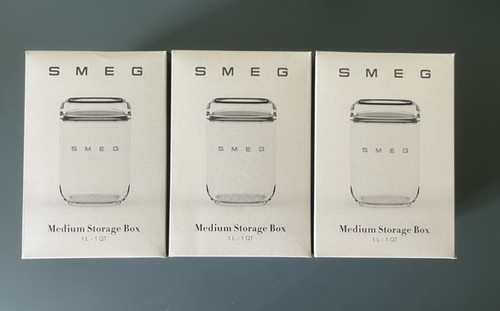 Smeg food storage - 3x,