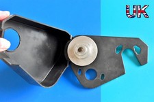 EMCO UNIMAT 4 MODELLING LATHE MOTOR PLATE/BRACKET ASSY, COVER & PULLEY