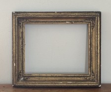 Antique Vintage Wooden Gilded