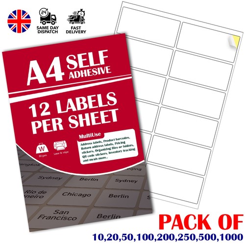 Labels per sheet self - per,