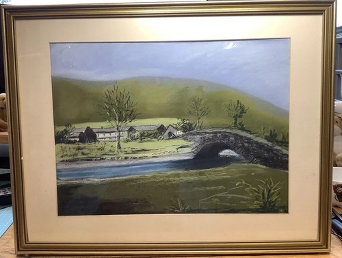Scottish steading river - by,
