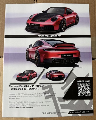 2024 porsche 911 992 - 2024, techart