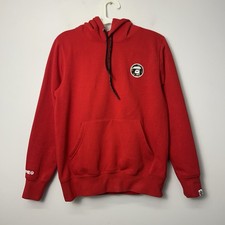 AAPE Bape Red Hoodie Jumper A Bathing Ape Size S Sweatshirt Men’s