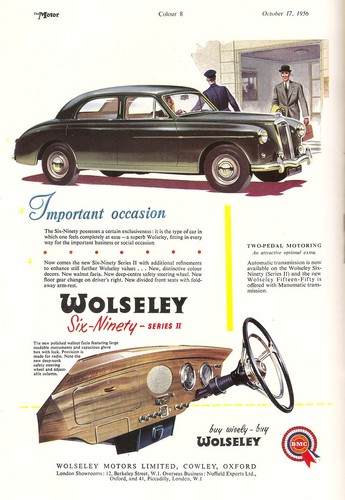 Wolseley six ninety - six-ninety, series