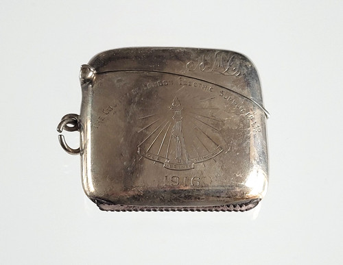 1916 solid silver advertising - 1916,