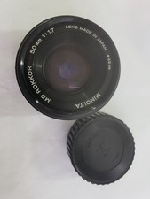Minolta lens Md Rokkor 50mm