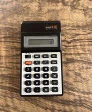 Vintage Casio HL-802 Electronic Calculator Working Pre Owned 