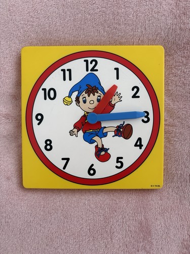 Vintage noddy learning clock - vintage,