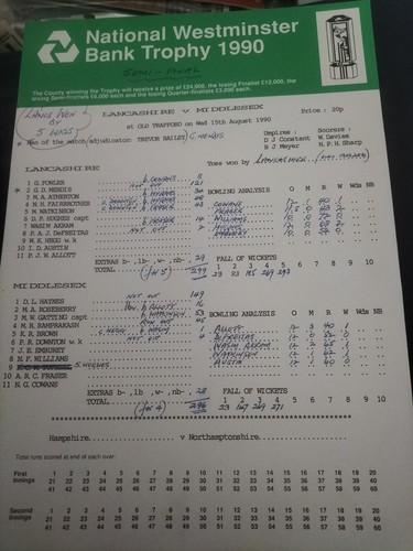 Lancashire middlesex nat - v,