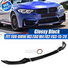 Glossy BLK Front Bumper Lip