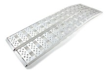 Aluminium loading ramps pair - aluminium,