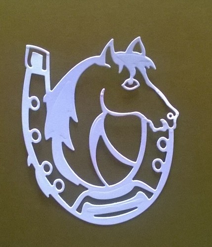Horse shoe die cuts - shoe,
