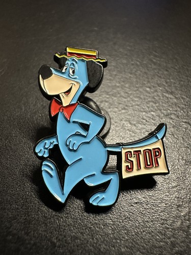 Huckleberry hound enamel pin - huckleberry,
