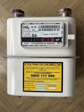 Krom Schroeder G4 U6 Diaphragm Gas Meter. Good Condition.