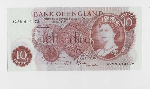 1967 bank england - 1967, ten