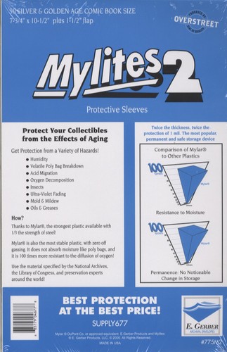 Mylites silver and - 2, golden