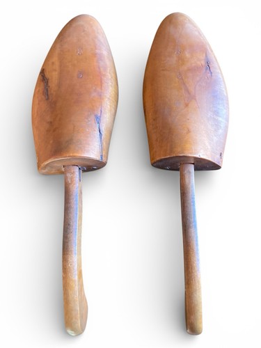Vintage wooden shoe tree - wooden,