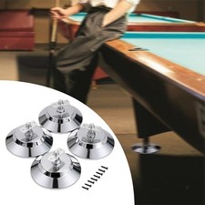 4x Billiard Table Leg Levelers
