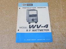 Drake WV-4 Ham Radio RF