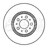 Key parts kbd5899s brake - key, disc
