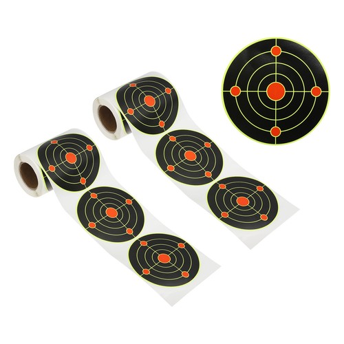 Circle target stickers - 4", 2