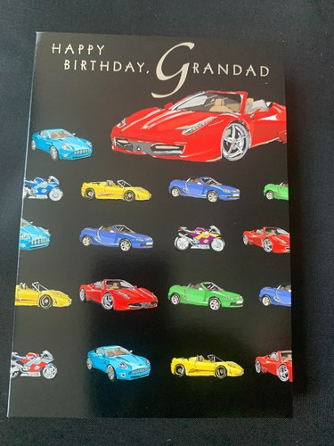 Grandad birthday card - ,, classic