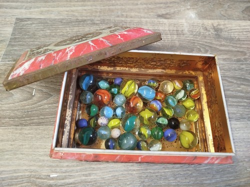 Vintage marbles used retro - used,
