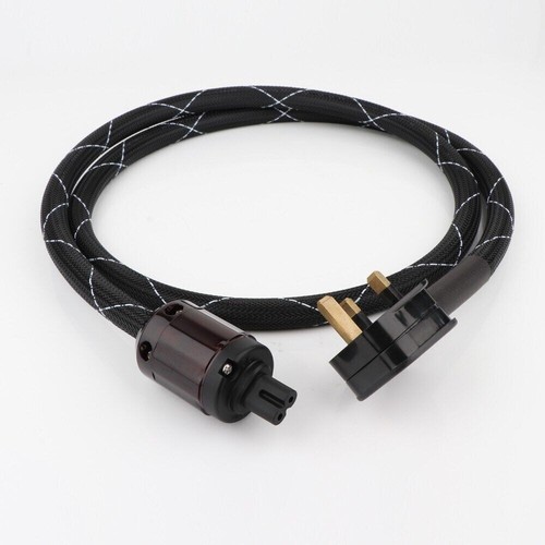 Power cable with - uk, iec