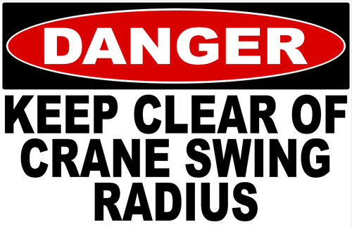Danger keep clear - danger,