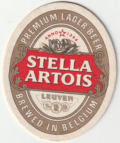 Beer mat stella artois - mat,