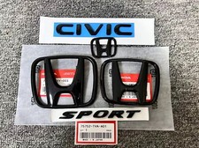 Genuine OEM Gloss Black Logo